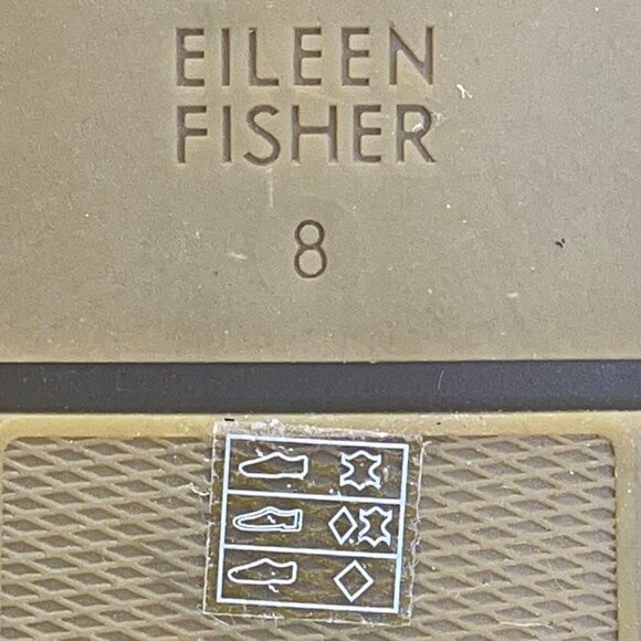 Eileen Fisher Women’s Black Suede Espadrilles Slide Wedge Sandals Size 8 - Picture 6 of 7